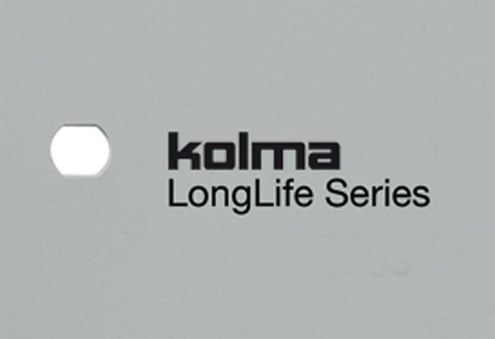 Actual product image Kolma Register A5 high superstrong 1-10 10-piece grey