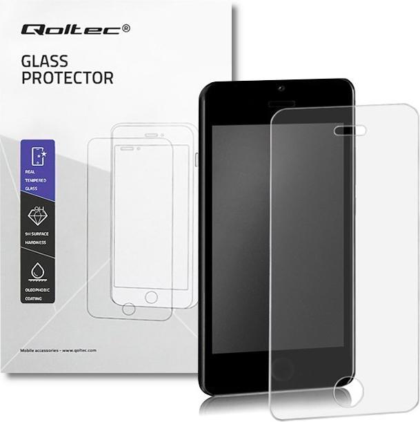 Produktbild Qoltec 51158 Premium Tempered Gla (1 Stück, Apple iPhone 5)