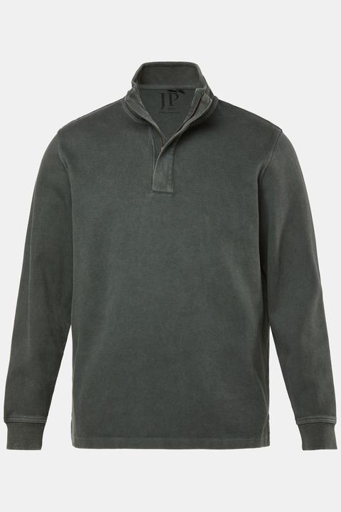 Produktbild JP1880 Troyer, Sweat mit Struktur, Zippkragen (7XL)