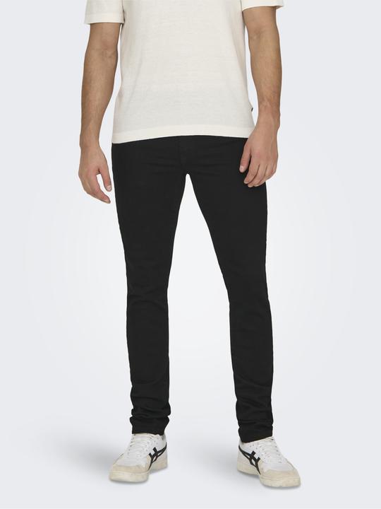 Actual product image Only & Sons Slim Fit Low Waist Jeans Slim Fit Jeans (30)