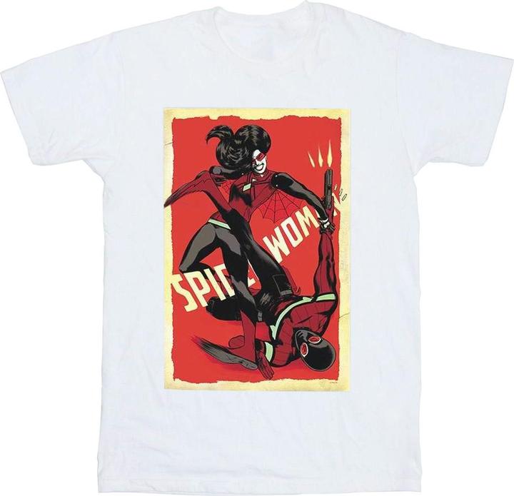 SpiderWoman Fight TShirt (L)