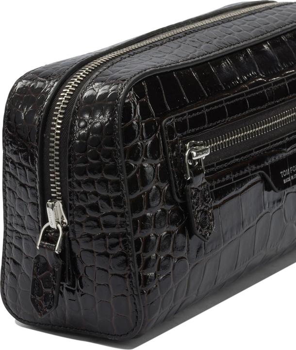 Produktbild Tom Ford Crocodile print leather beauty case