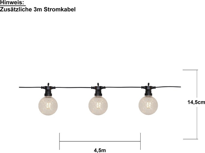 Image du produit Star Trading Guirlande lumineuse Circus Comb (4.50 m)