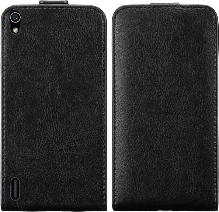 Actual product image Cadorabo Flip like Invisible Cover (Huawei Ascend P7)