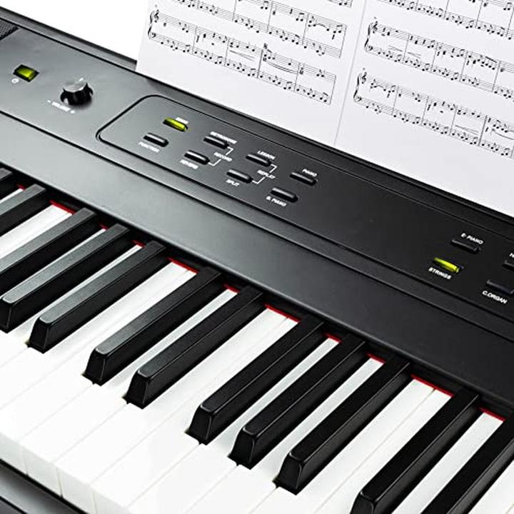 Actual product image PDT RJ 88 Key Digital Piano RJ88DPV3