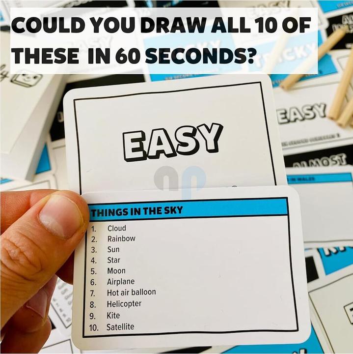 Produktbild Gamely SIX SECOND SCRIBBLES 2 - (100 New Cards) (Englisch, 2 - 8 Spieler)