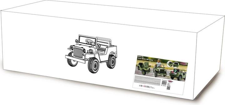 Produktbild Jamara Jeep Willys MB Army (12 V)