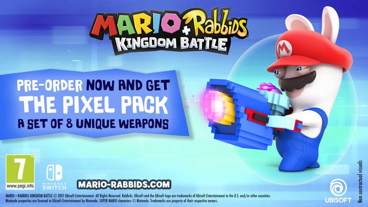 Produktbild Ubisoft Mario + Rabbids Kingdom Battle (Switch, Switch Lite, Switch OLED, EN)