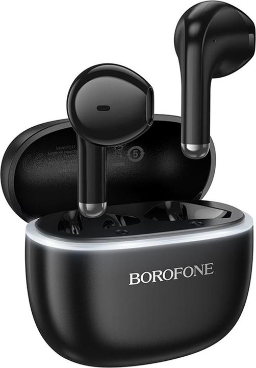 Borofone Bluetooth TWS FQ11 Sound headphones black (4 h, Wireless)