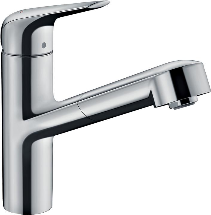 Actual product image hansgrohe Focus M42 Einhebel-Küchenarmatur 150, Ausziehauslauf, 1 Strahlart