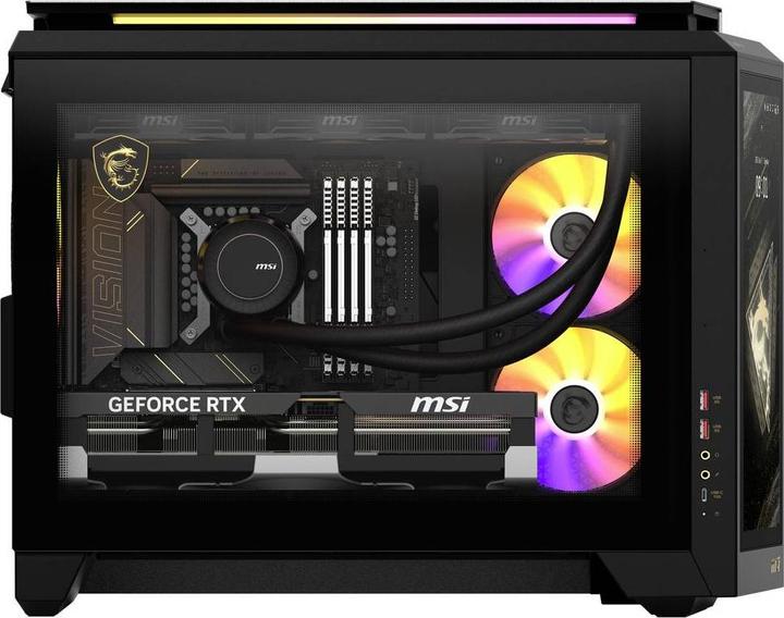Actual product image MSI MEG Vision X AI 2NVV7-009AT (2000 GB, 32 GB, Intel Core Ultra 7 265)