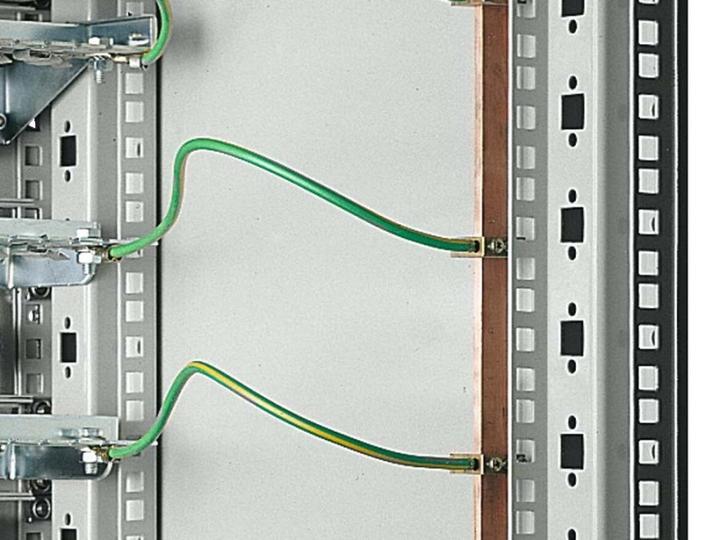 Actual product image Rittal Grounding rail, vertical for TS