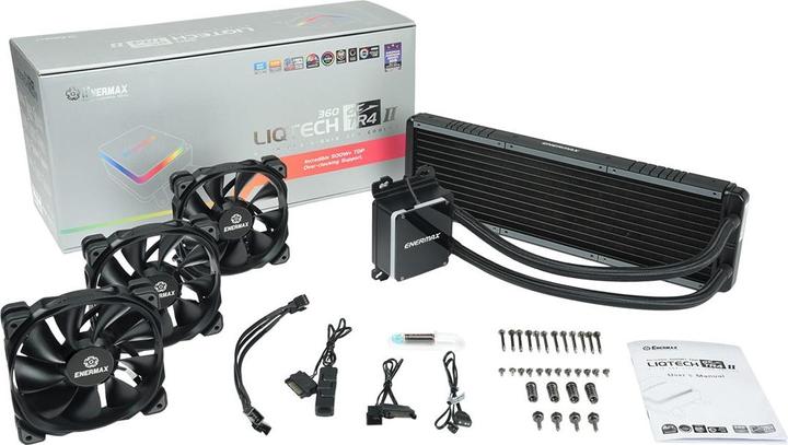 Produktbild Enermax Flüssigkeitskühler LiqTech TR4 II RGB 360