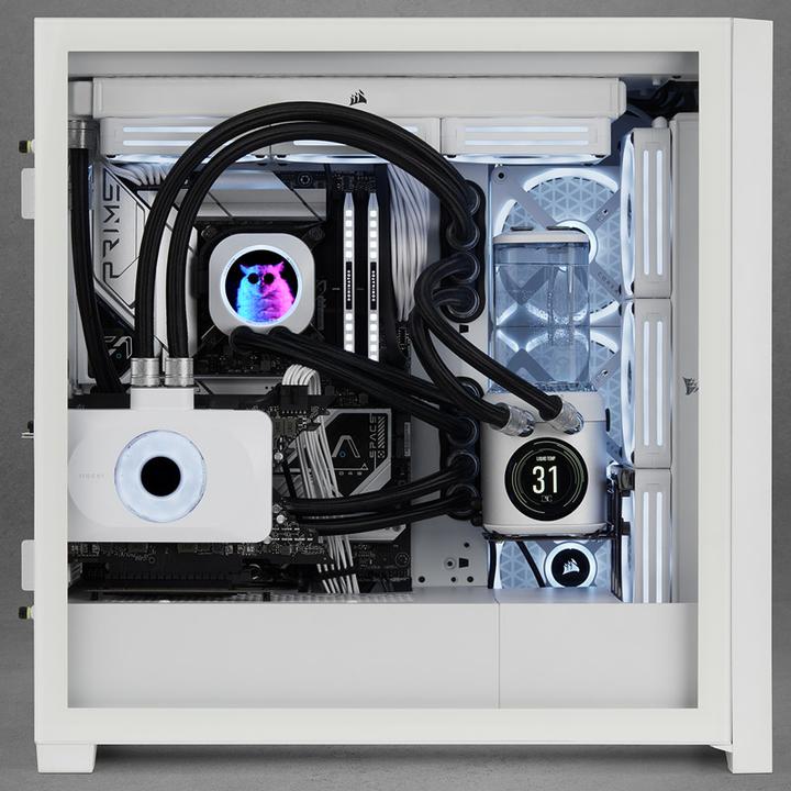 Actual product image Corsair Tubing (soft), XT Softline Mesh Black (3m 10/13mm ID/OD) (3 m, Plastic)