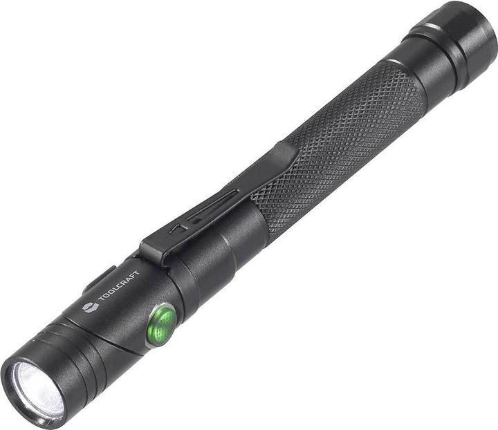 Toolcraft Lampe de poche 3 pc (14.20 cm, 250 lm)