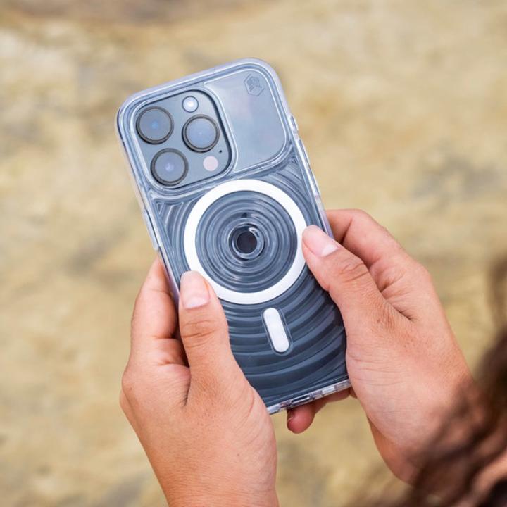 Actual product image STM Reawaken Ripple MagSafe - iPhone 15 Pro Max Hülle (Schwarz / Atlantik) (Apple iPhone 15 Pro Max)