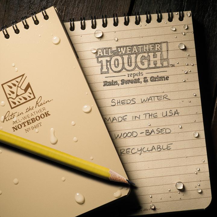 Image du produit Rite in the Rain Carnet de notes tous temps (Quadrillé, Couverture rigide)