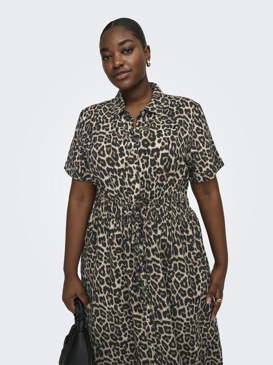 Image du produit Only CARARIS Langes Kleid Hemdblusenkleid (46)