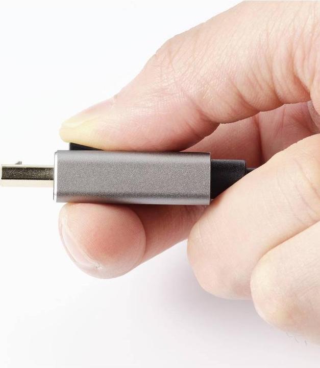 Produktbild Renkforce RF-5246622 DisplayPort / HDMI Adapter (1x DisplayPort Stecker - 1x HDM (HDMI, 15 cm)