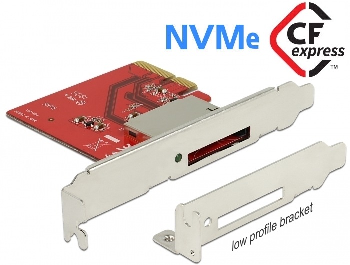 Produktbild Delock PCI Express > 1x external CFexpress slot (PCI-E x4)
