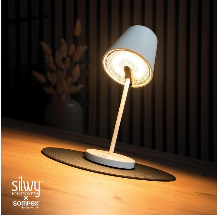 Produktbild Silwy Magnet-Leuchte Portofino White inkl. Platzset und Pad (198 lm)