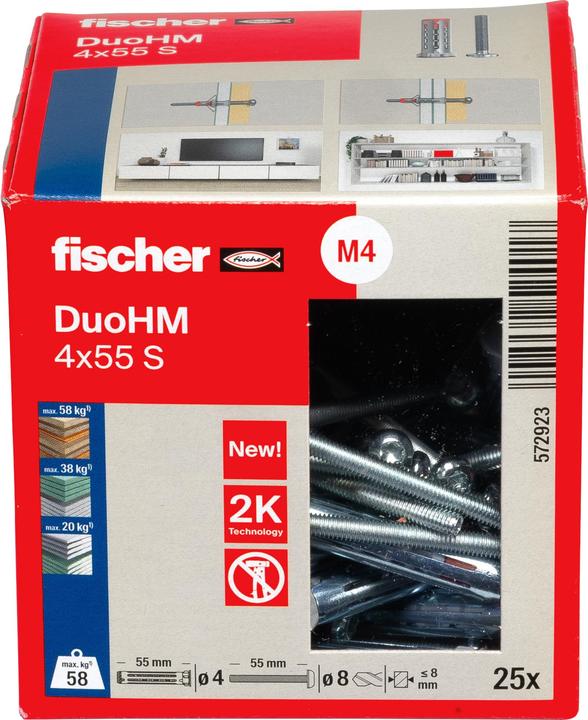 Produktbild Fischer DuoHM 4x55 S TX
