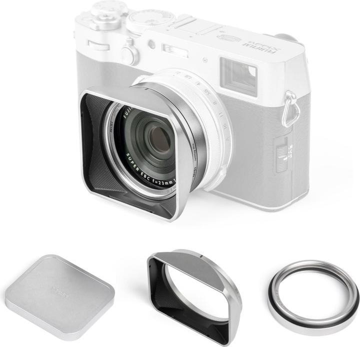 Immagine prodotto Nisi Jetmag Pro for Fujifilm X100 Series Lens Hood Kit - Silver