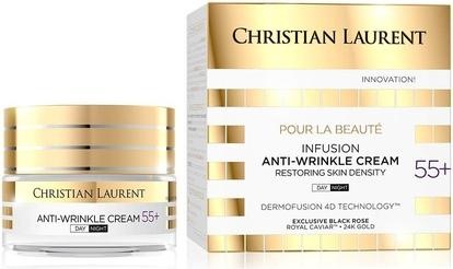 Produktbild Christian Laurent Pour La Beauté Infusion anti-wrinkle cream 55+ restores skin density 50 ml