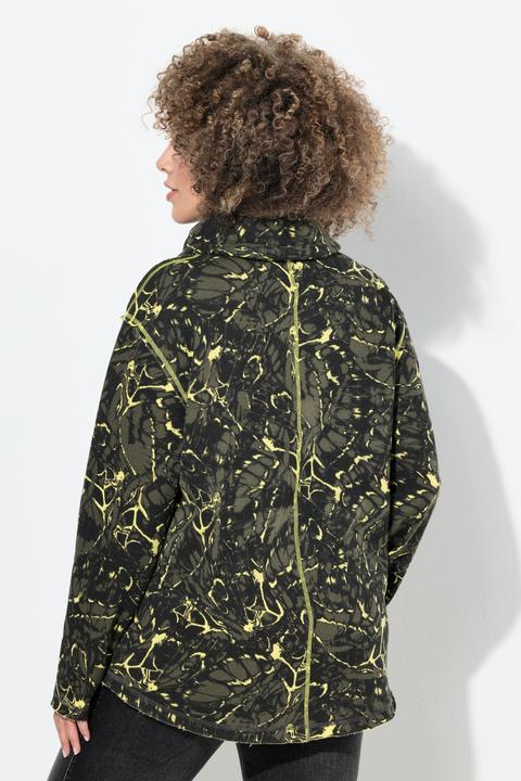 Produktbild Ulla Popken Sweatshirt, Schmetterlinge, Stehkragen, Langarm (46, 48)