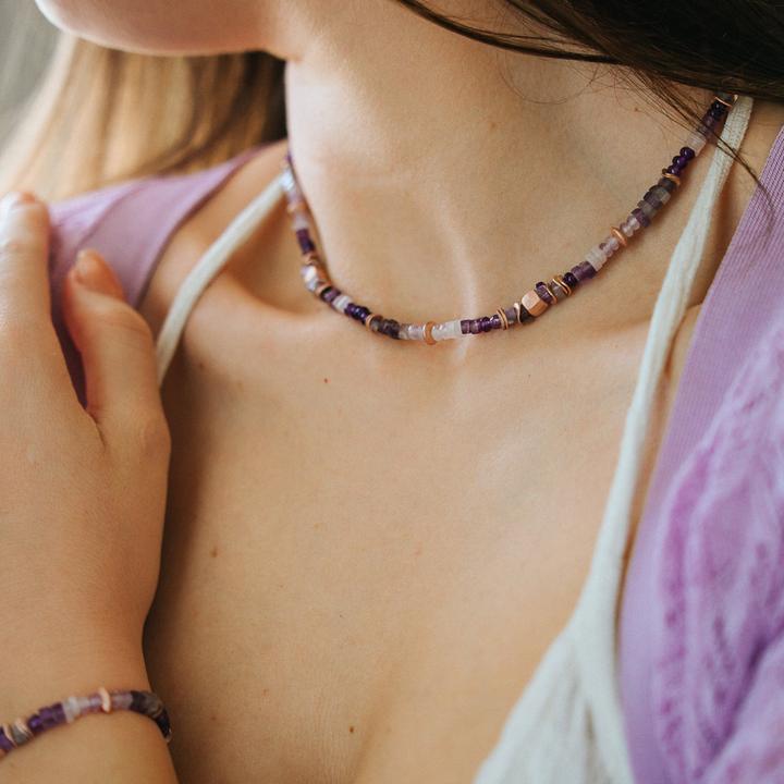 Produktbild Julie Julsen Loving Stones Halskette (Silber 925)