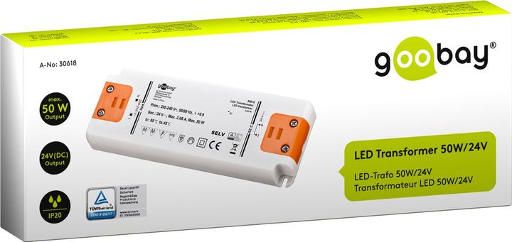 Productafbeelding Goobay LED transformator constante spanning SET