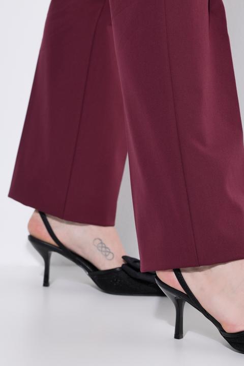 Produktbild Ulla Popken Hose, gerades Bein, Elastikbund, Stretch (52)