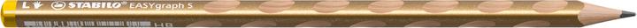 Actual product image STABILO Pencil EASYgraph S Metallic left-handed, gold (2.20 mm, HB, 1 x)
