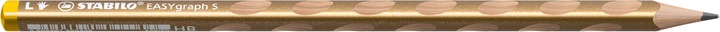 Image du produit STABILO Crayon EASYgraph S métallique pour gauchers, or (2.20 mm, HB, 1 x)