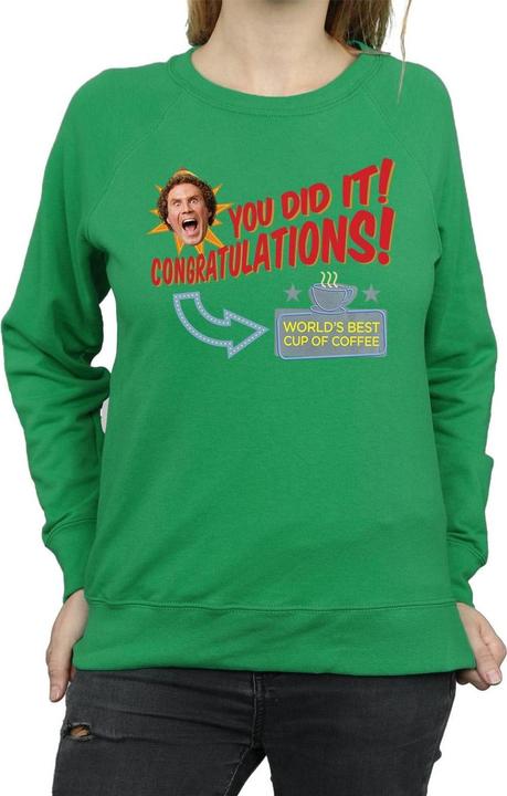 Produktbild Elf World's Best Coffee Sweatshirt (L)