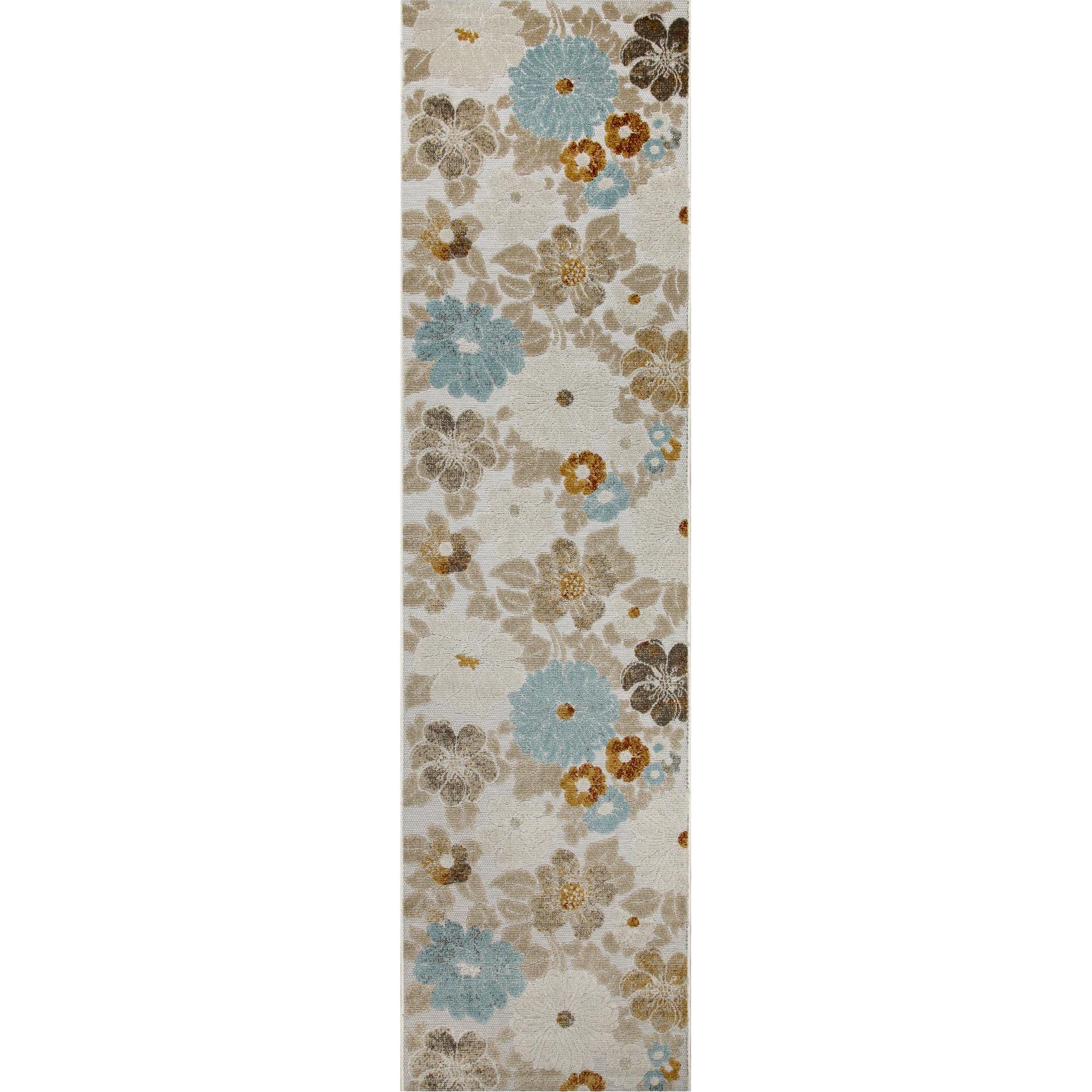Wecon Home, Teppich, Outdoorteppich Beach Flower (80 x 400 cm)
