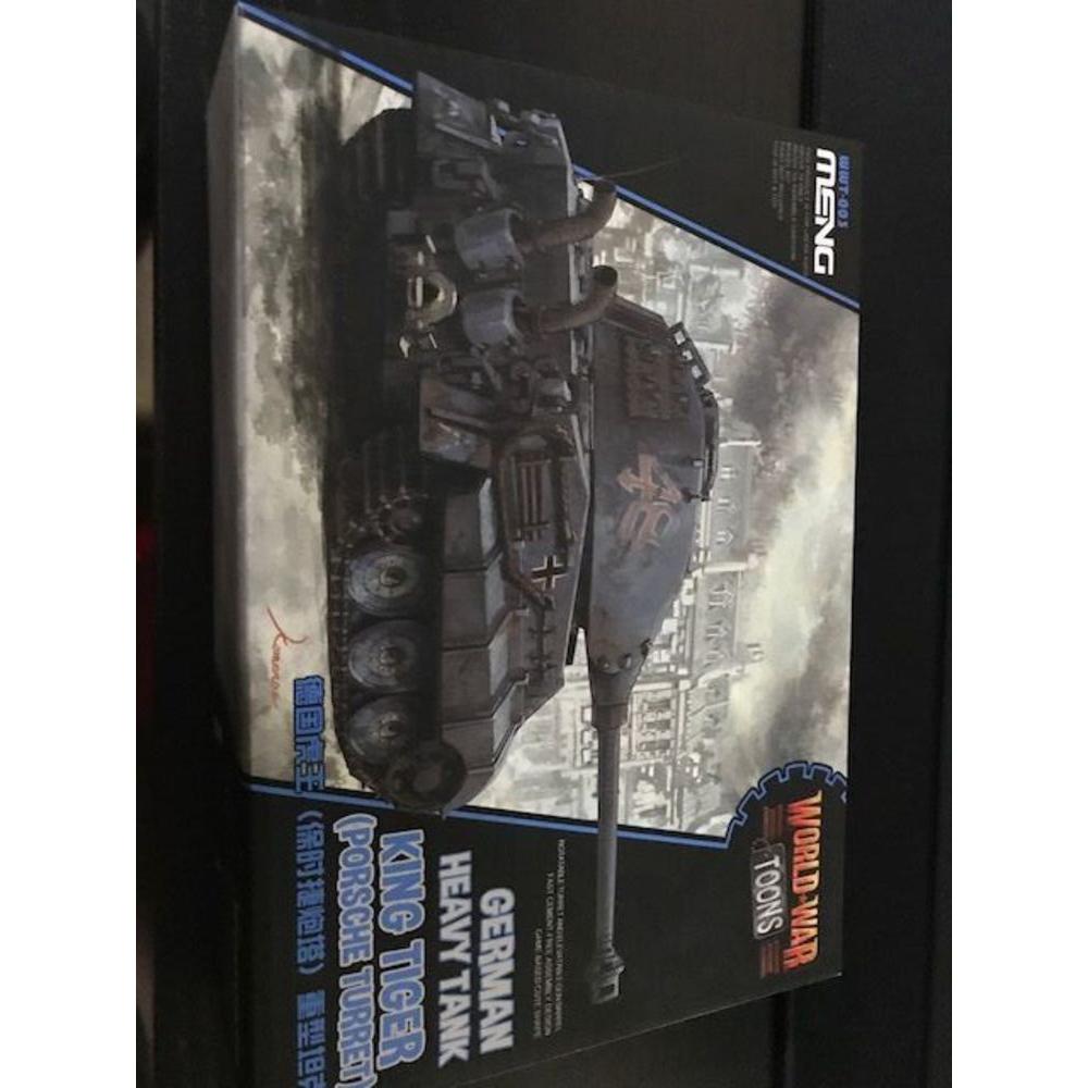 Meng-Model German Heavy Tank King Tiger (Porsche Turret)(cartoon model)