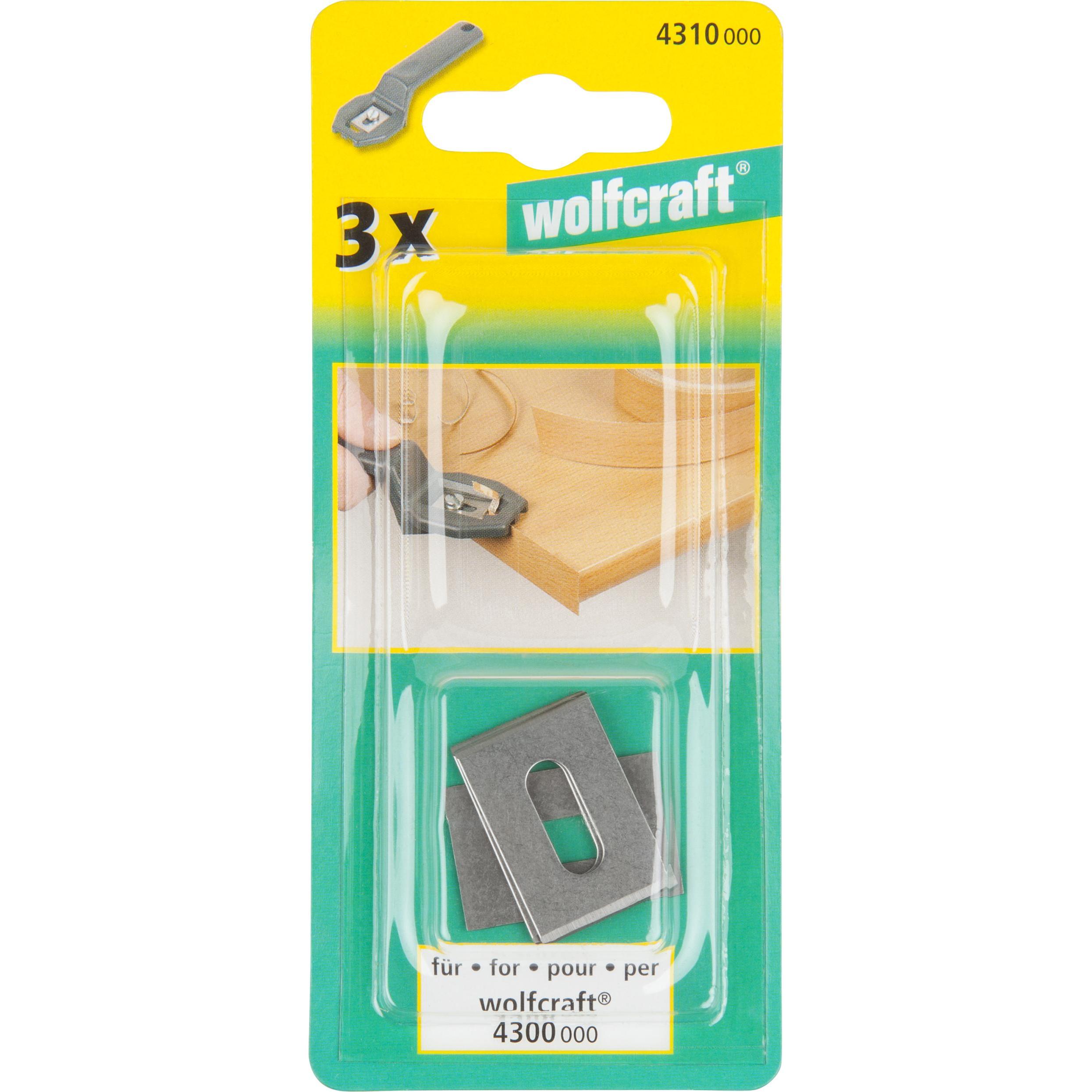 Thumbnail - wolfcraft, Cutter, 3 Ersatzklingen für Kantenschneider (Ersatzklinge)