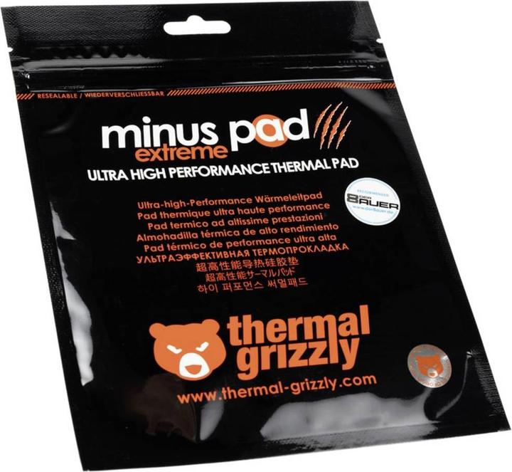 Produktbild Thermal Grizzly Minus Pad Extreme - 120 × 20 × 3 mm (3 mm, 8 W/m K)