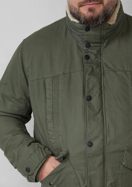 Produktbild s.Oliver Wattierte Utility-Jacke mit Stehkragen