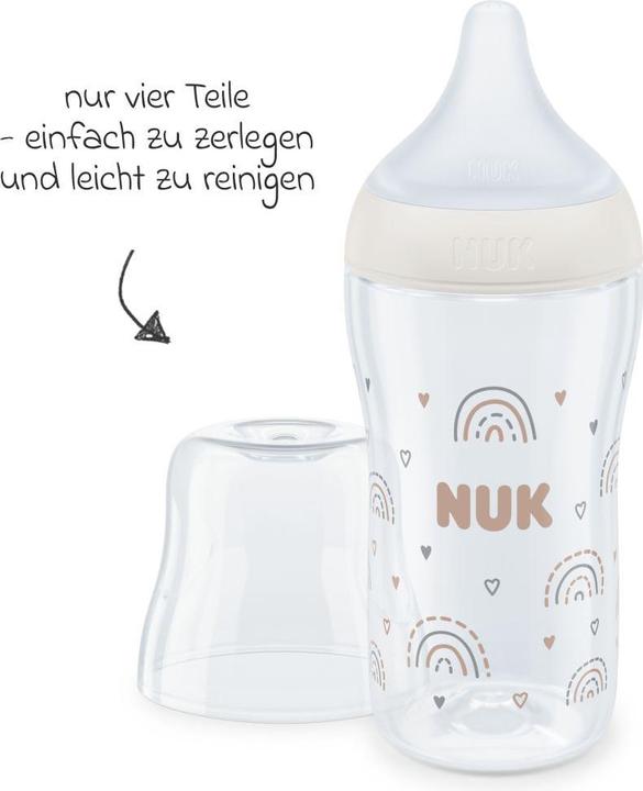Produktbild NUK Babyflaschen PP-Flasche 3er Pack Perfect Match 260 ml + (260 ml)