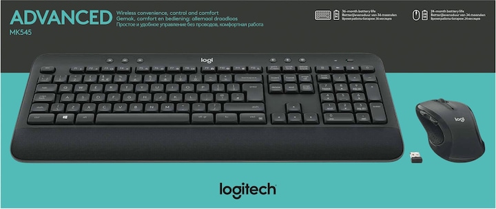 Actual product image Logitech MK545 Advanced (DE, Wireless)