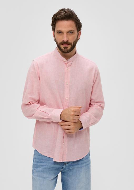 Immagine prodotto s.Oliver Hemd Regular: Hemd aus Baumwoll-Leinen-Mix (L)