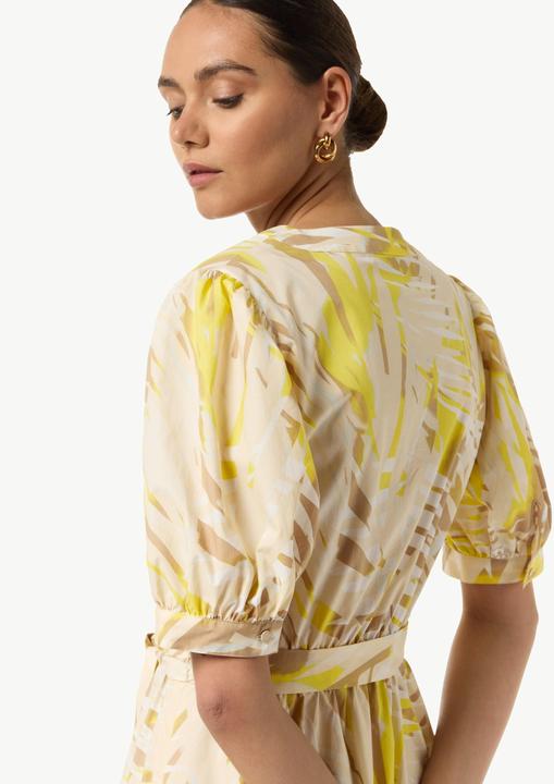 Produktbild Comma Kleid Baumwoll-Kleid mit Puff-Ärmeln (42)