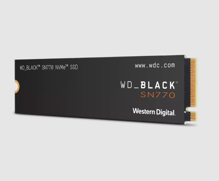 Actual product image WD Black SN770 (250 GB, M.2 2280)