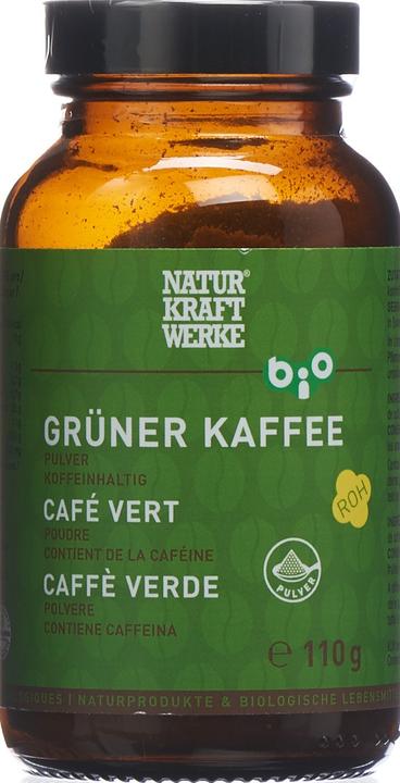 Produktbild NaturKraftWerke Grüner Kaffee Pulver Bio/kbA Plv (1 Stk., Pulver, 110 g)