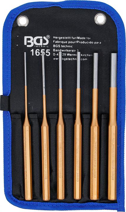 Image du produit BGS Jeu de chasse-goupilles 200 mm 3 - 10 mm 6 pièces