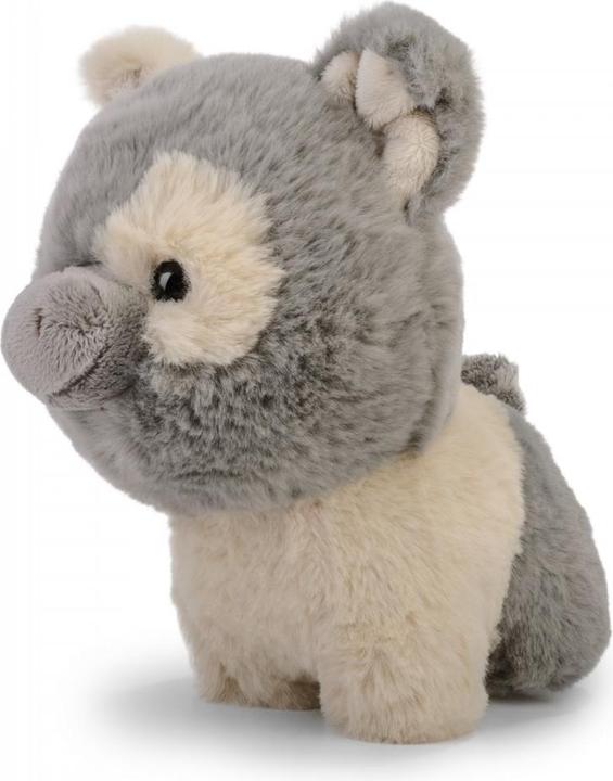 Actual product image Daff Teddybär Haustiere Schwein Grau