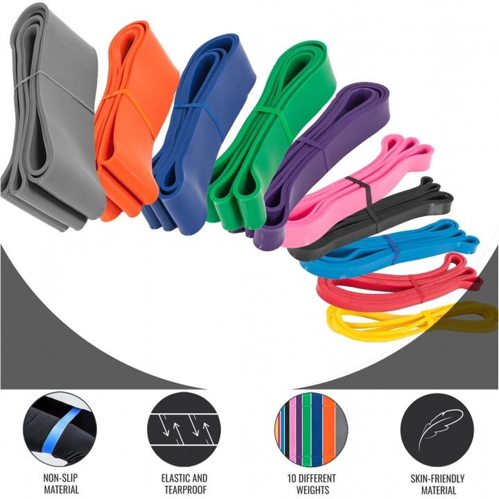 Actual product image Gorilla Sports resistance band (2.08 m, Medium)