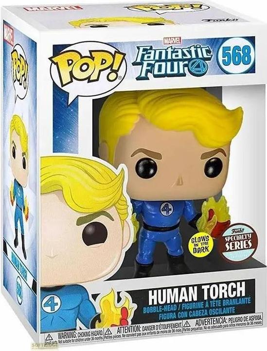 Image du produit Funko Les 4 Fantastiques - 568 - La Torche - Special Edition Marvel